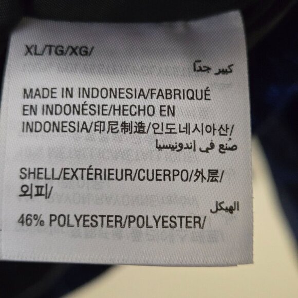 Inc International Concept Blue Floral Metallic Fancy Blazer Jacket Size XL - Picture 9 of 11